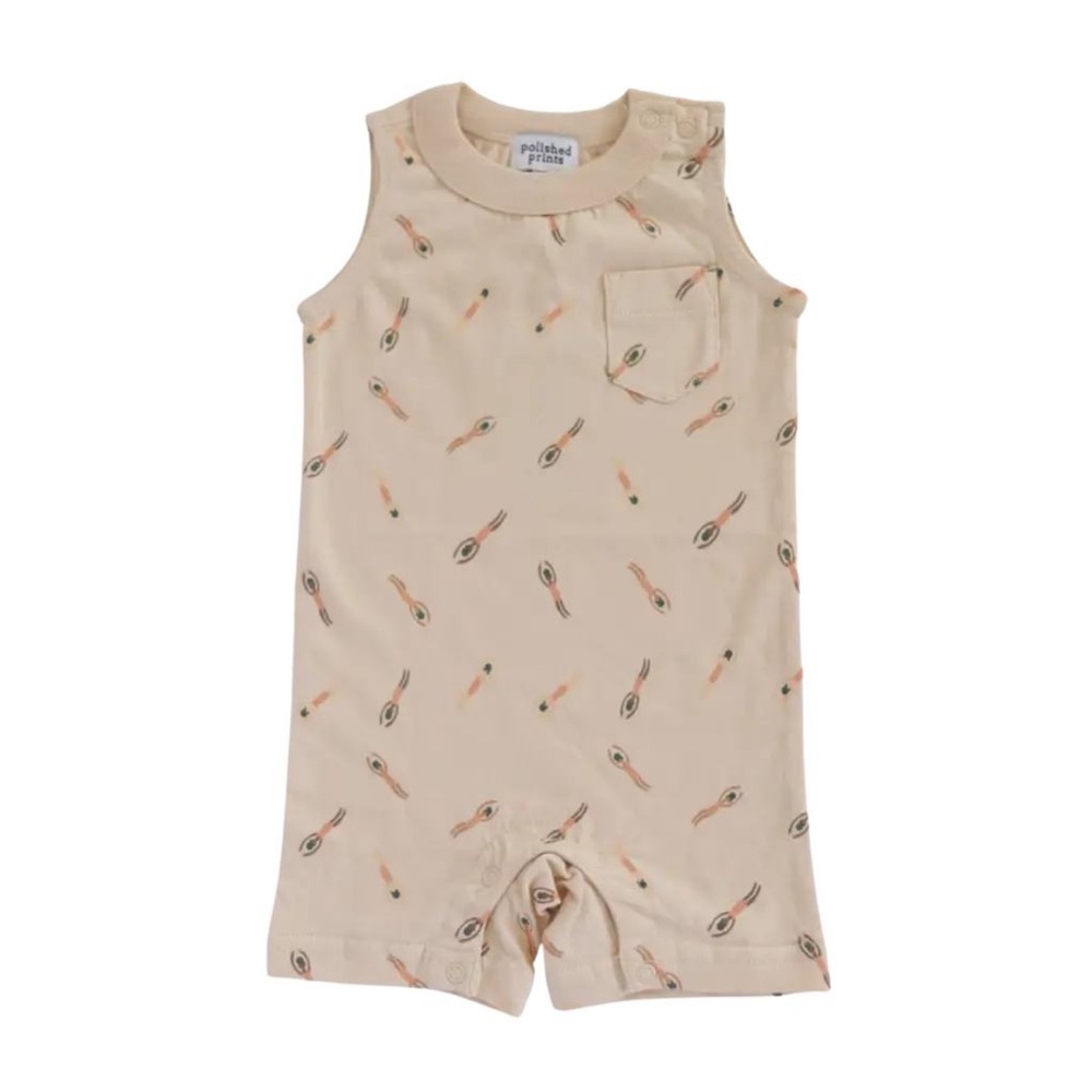Polished Prints Synchronized Swimming Romper - Picture 2 of 6